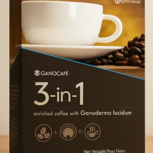 Café 3 en 1 con Ganoderma Lucidum cremoso y saludable Café Wellge