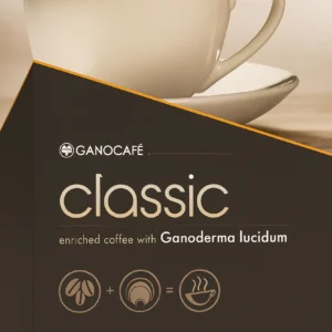 Café Classic negro con Ganoderma Lucidum sin azúcar Gano Excel