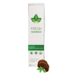 Fresh Toothpaste pasta dental natural con Ganoderma Lucidum y menta
