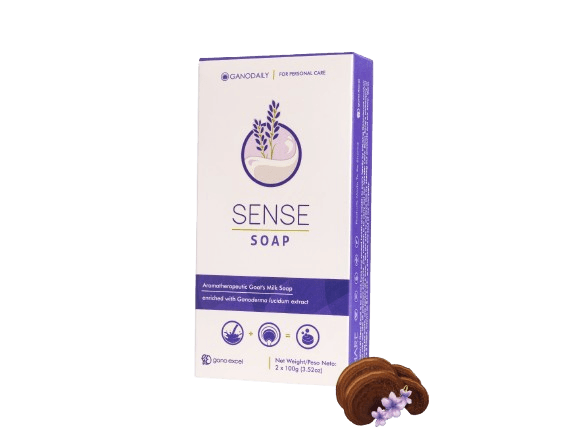 Sense Soap jabón de leche de cabra con Ganoderma Lucidum